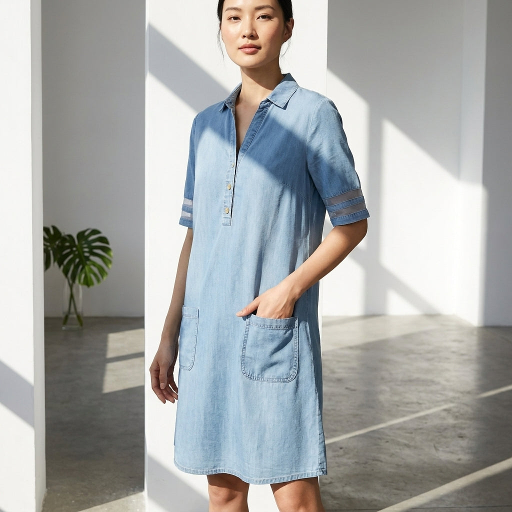 Vestido Comfort Denim