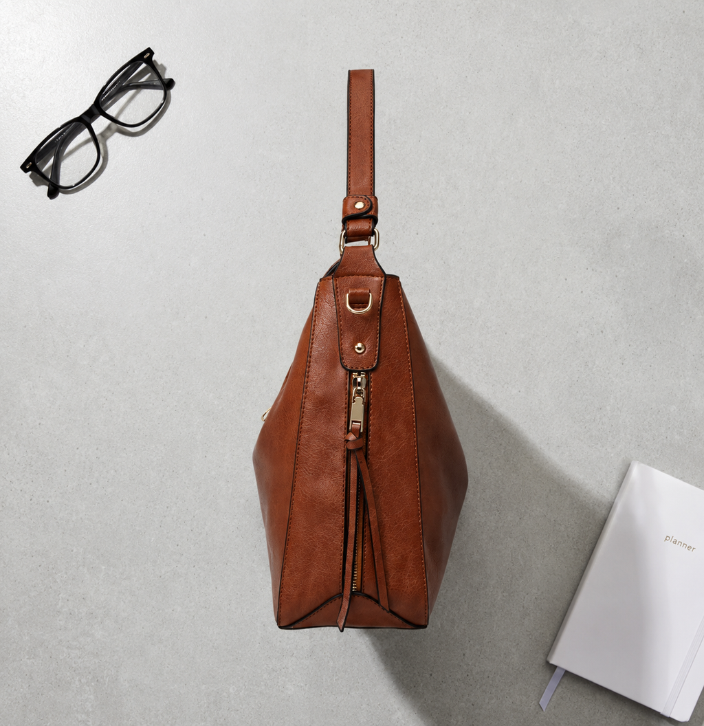 Bolso Hobo Vintage de Cuero