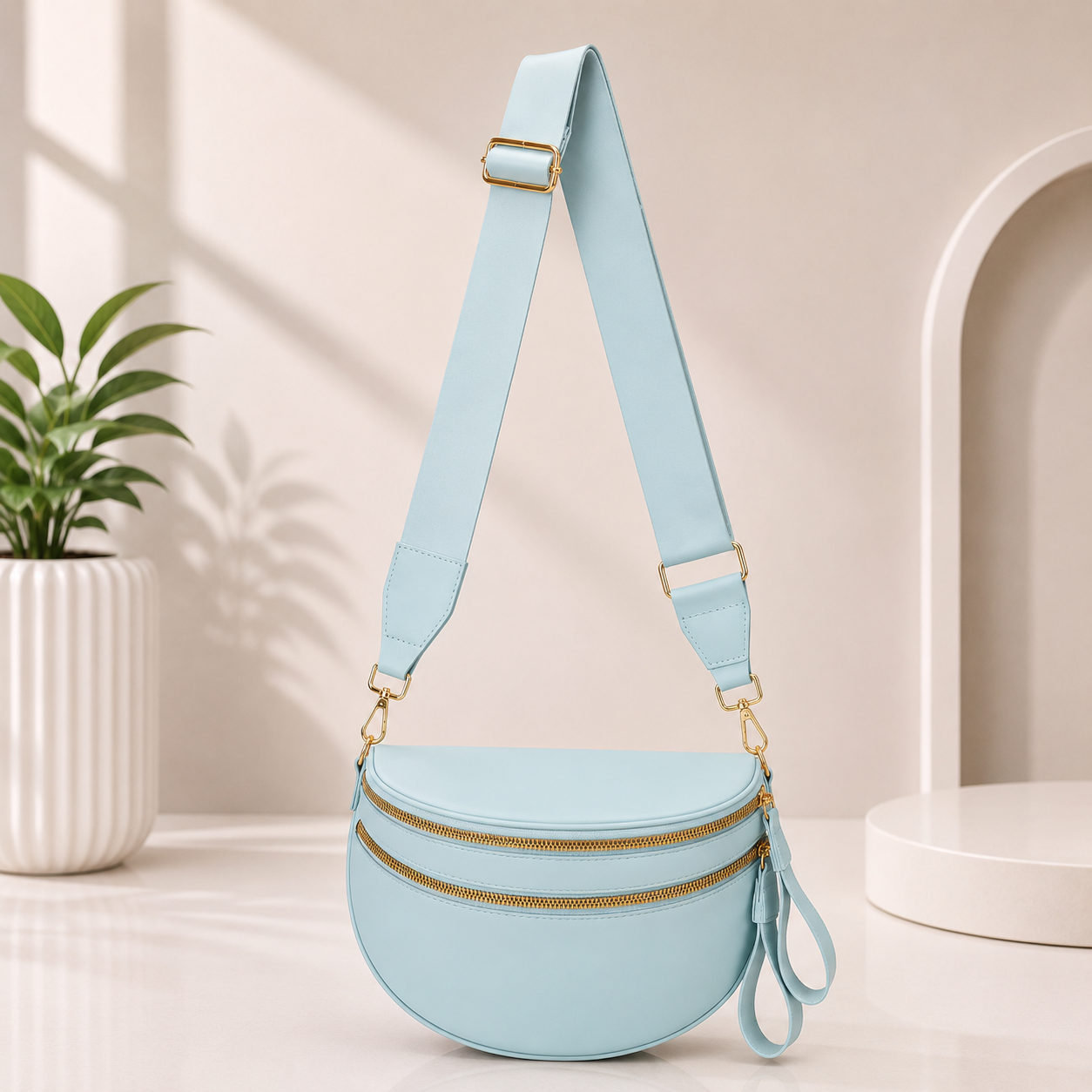 Bolso Crossbody Expandible