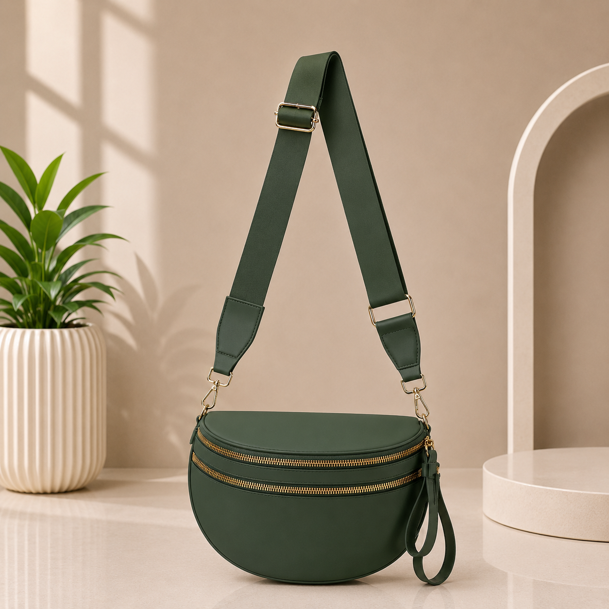 Bolso Crossbody Expandible